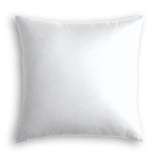 Euro Sham in Classic Linen - Optic White
