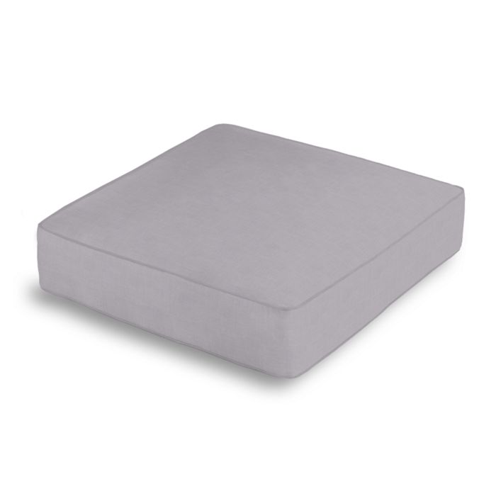Box Floor Pillow in Classic Linen - Orchid