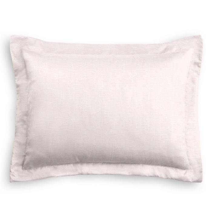 Pillow Sham in Classic Linen - Petal