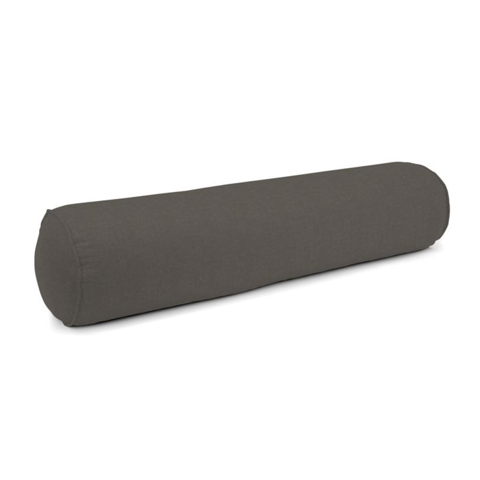 Bolster Pillow in Classic Linen - Smoke