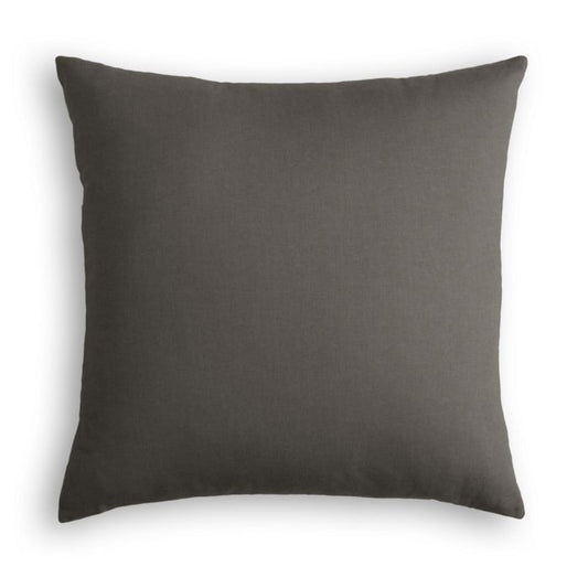 Euro Sham in Classic Linen - Smoke