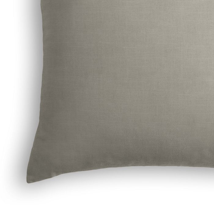 Throw Pillow in Classic Linen - Stone