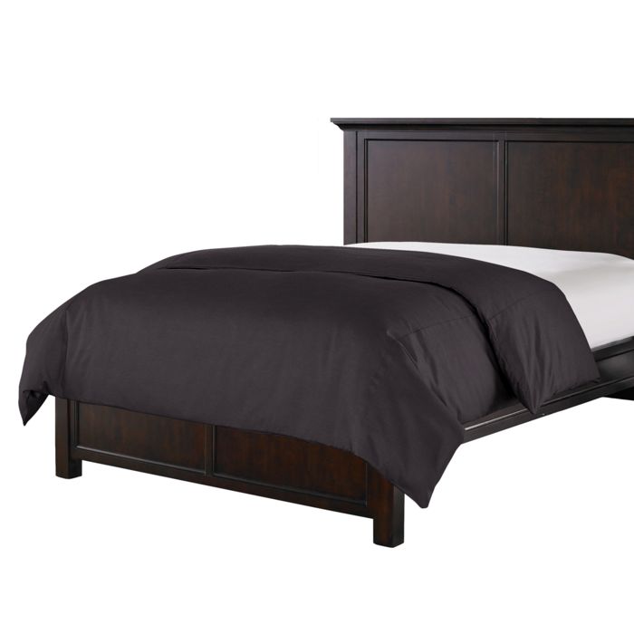 Duvet Cover in Classic Velvet - Charcoal