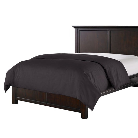 Duvet Cover in Classic Velvet - Charcoal