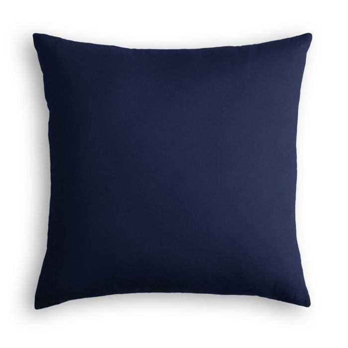 Euro Sham in Classic Velvet - Navy