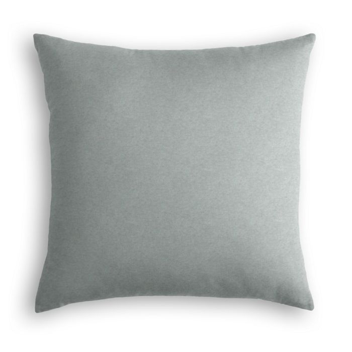 Throw Pillow in Classic Velvet - Sterling