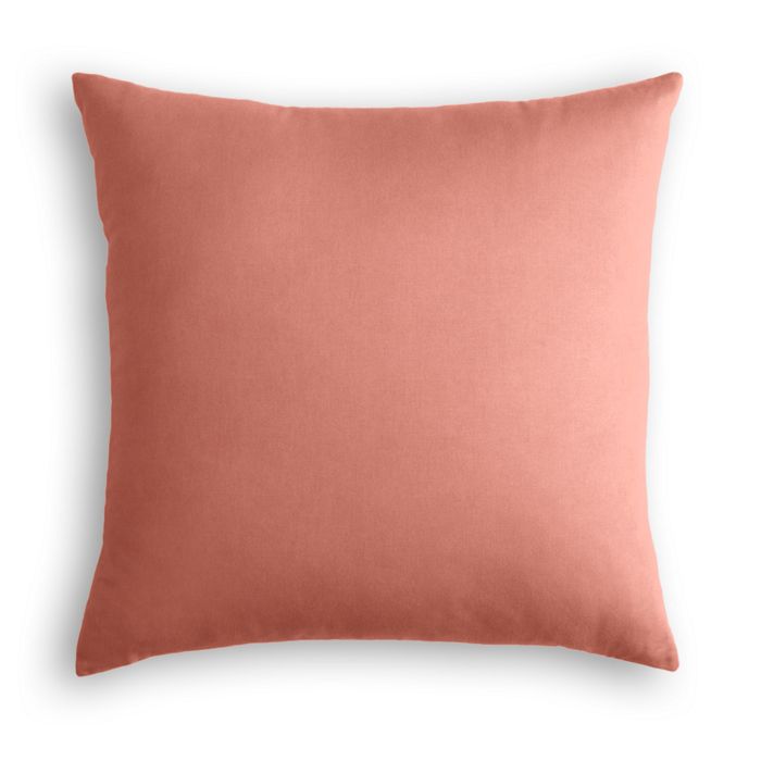 Throw Pillow in Classic Velvet - Nectar