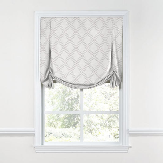 Tulip Roman Shade in Diamonds Are Forever - Ash