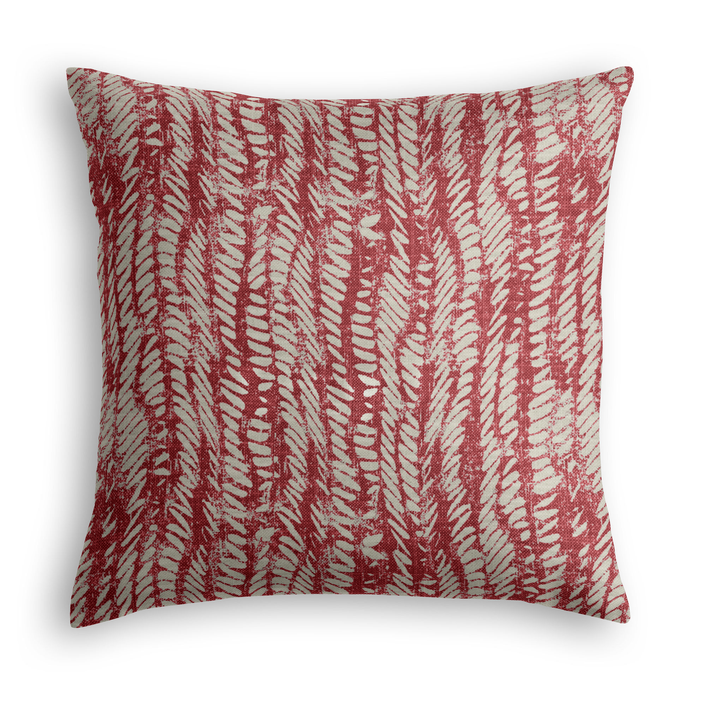 Euro Sham in Rope Walk - Grenadine