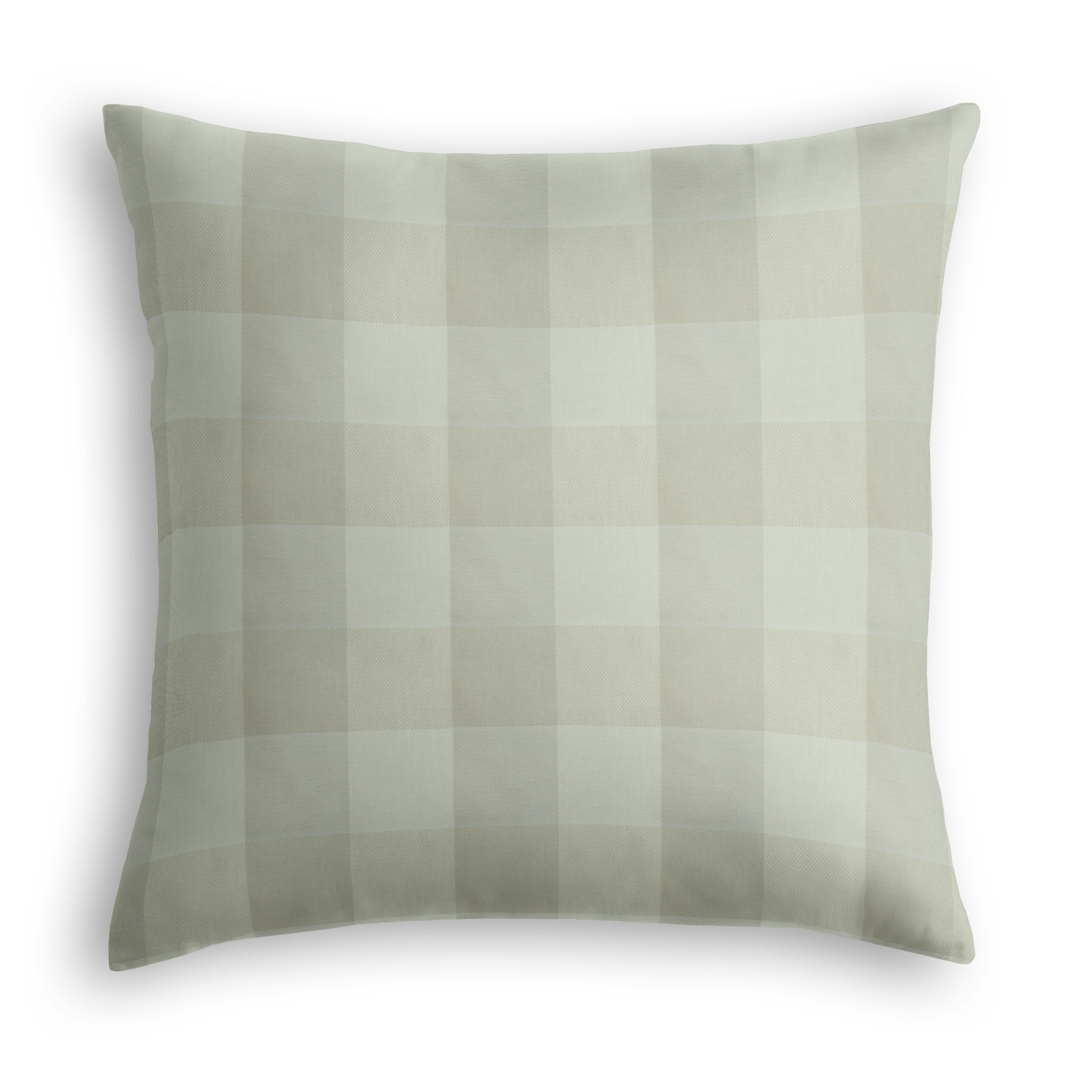 Euro Sham in Foxy Plaid - Dune