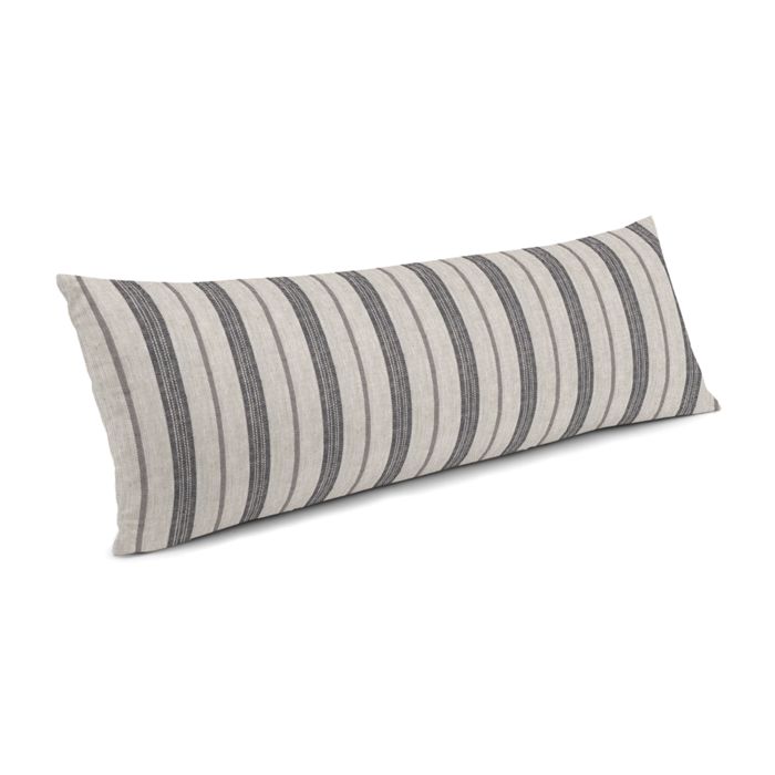 Large Lumbar Pillow in Farm To Table - Ash