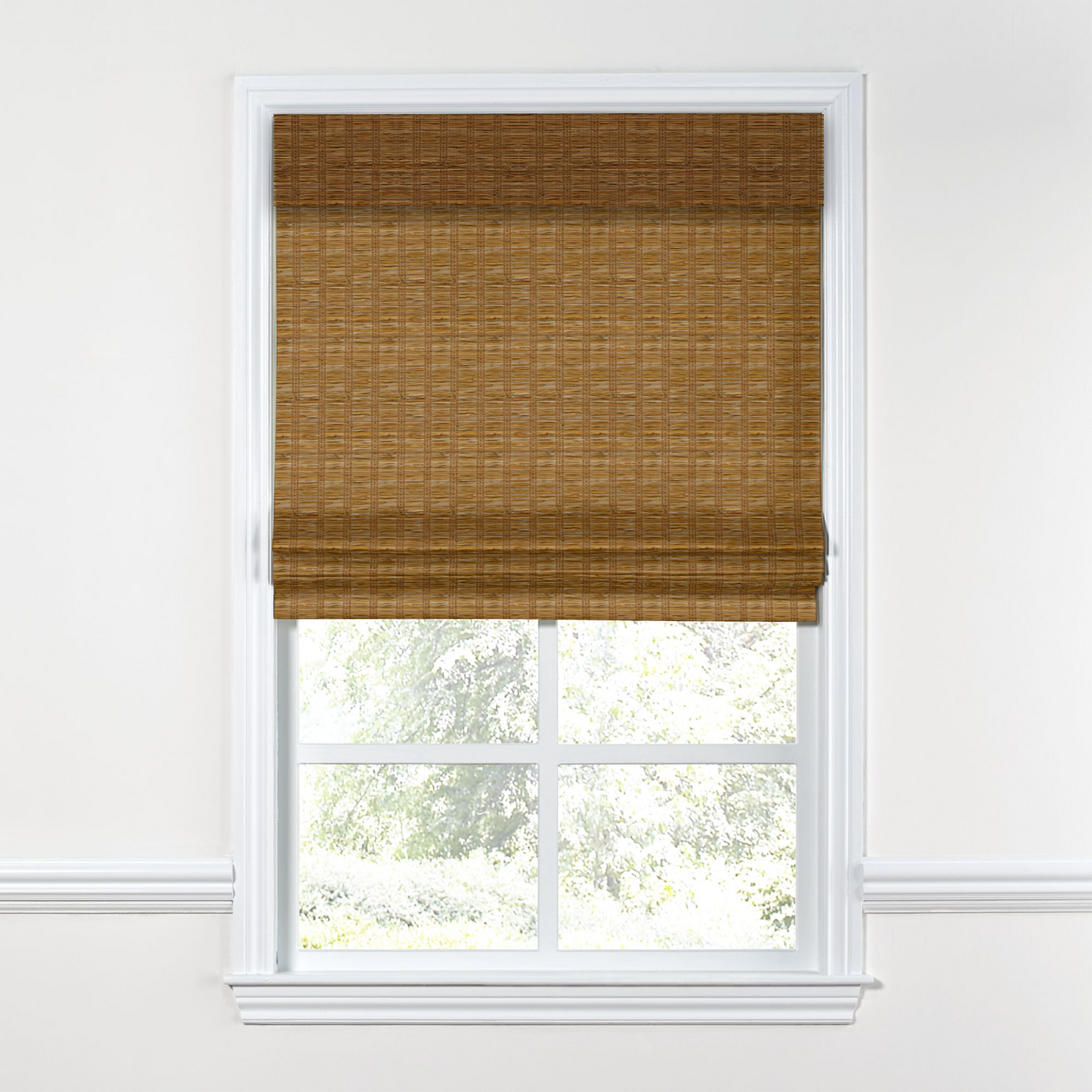 Valance Natural Woven Shade in Playa - Sunset