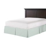 Tailored Bedskirt in Labyrinth - Surf