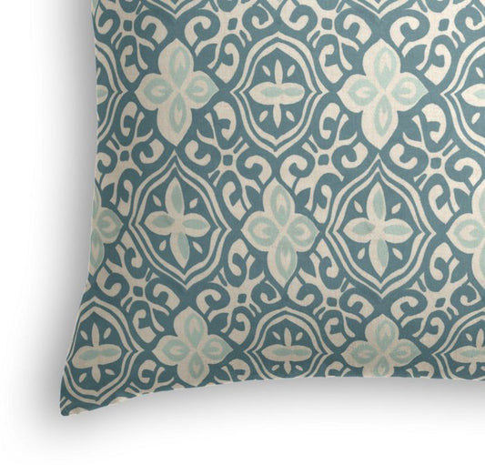 Throw Pillow in Less Is Moorish - Harbor