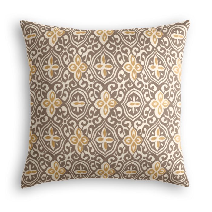 Throw Pillow in Less Is Moorish - Rattan