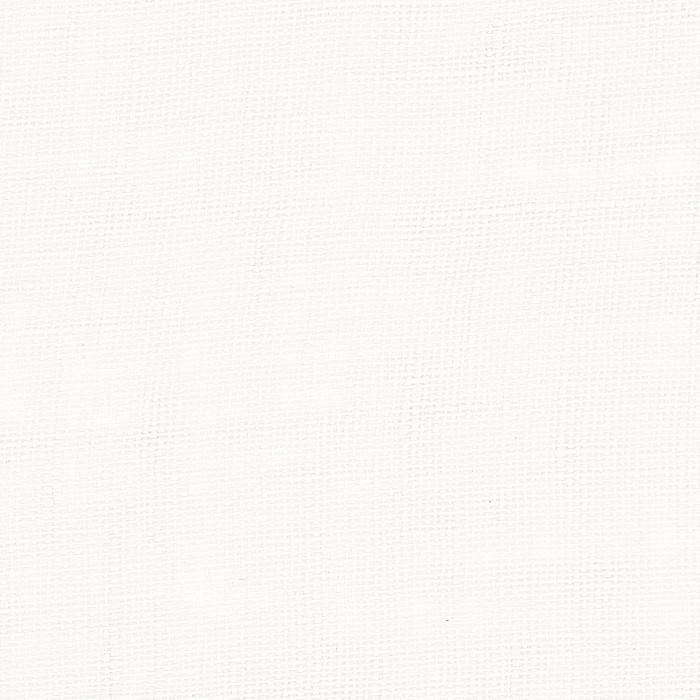 Fabric Swatch: Linen Sheer - White