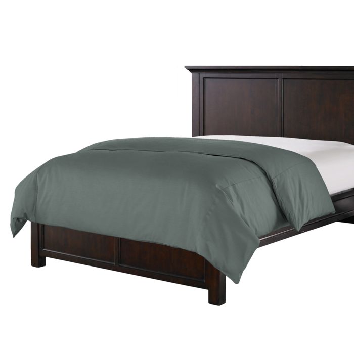 Duvet Cover in Lush Linen - Charcoal