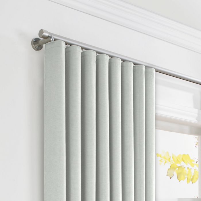 Ripplefold Drapery in Lush Linen - Fog