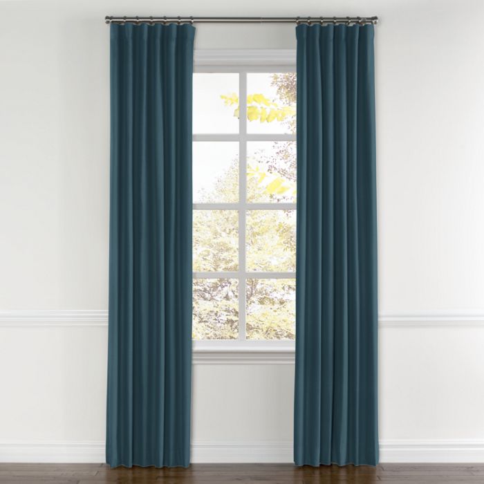 Convertible Drapery in Lush Linen - Midnight