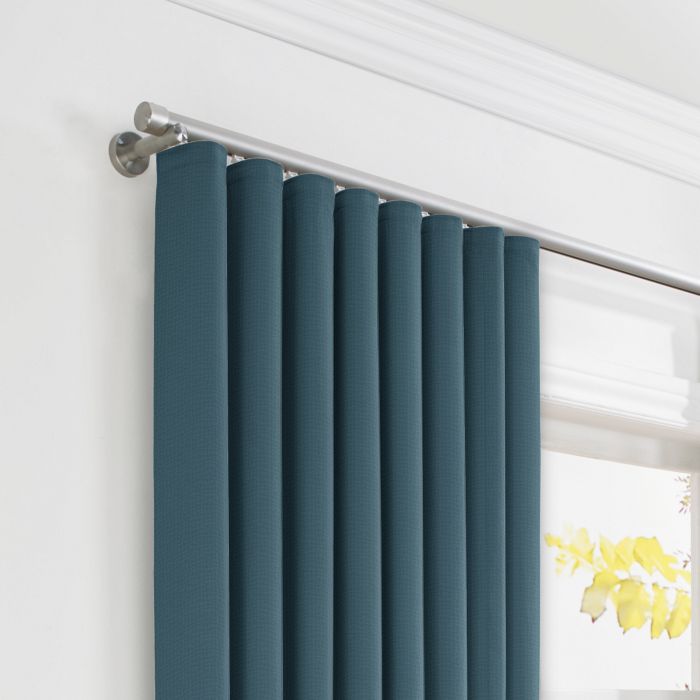 Ripplefold Drapery in Lush Linen - Midnight