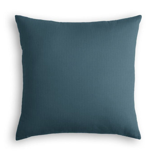 Throw Pillow in Lush Linen - Midnight