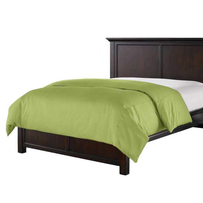 Duvet Cover in Lush Linen - Moss