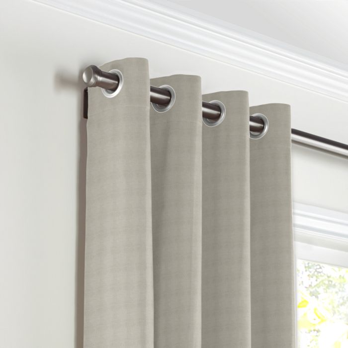 Grommet Drapery in Lush Linen - Natural