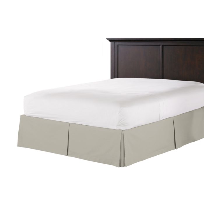 Tailored Bedskirt in Lush Linen - Natural