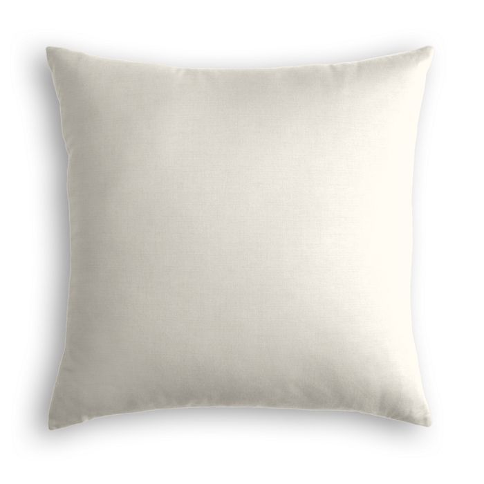 Euro Sham in Lush Linen - Oatmeal