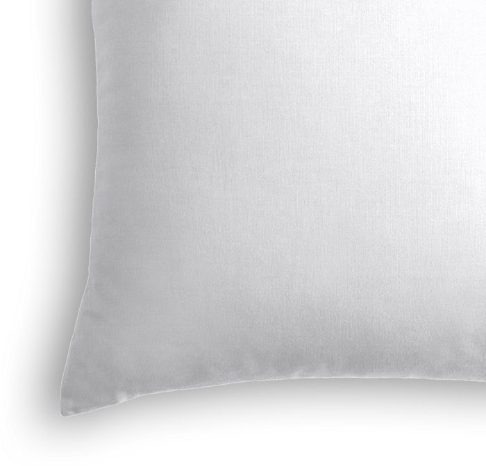 Throw Pillow in Lush Linen - Optic White