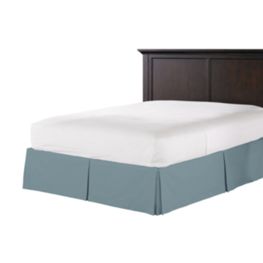 Tailored Bedskirt in Lush Linen - Slate