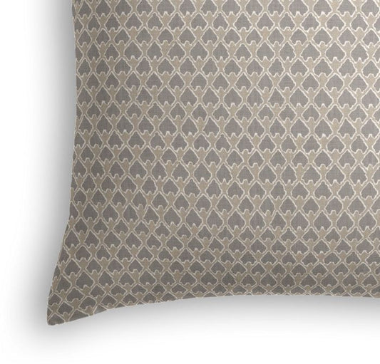 Throw Pillow in Shape Up - Silver