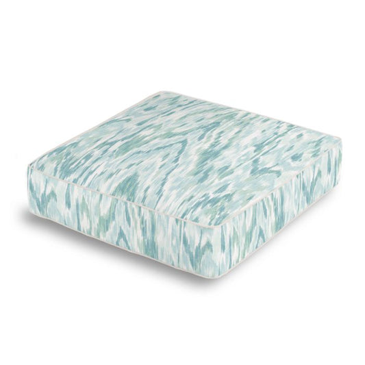 Box Floor Pillow in Mirage - Surf