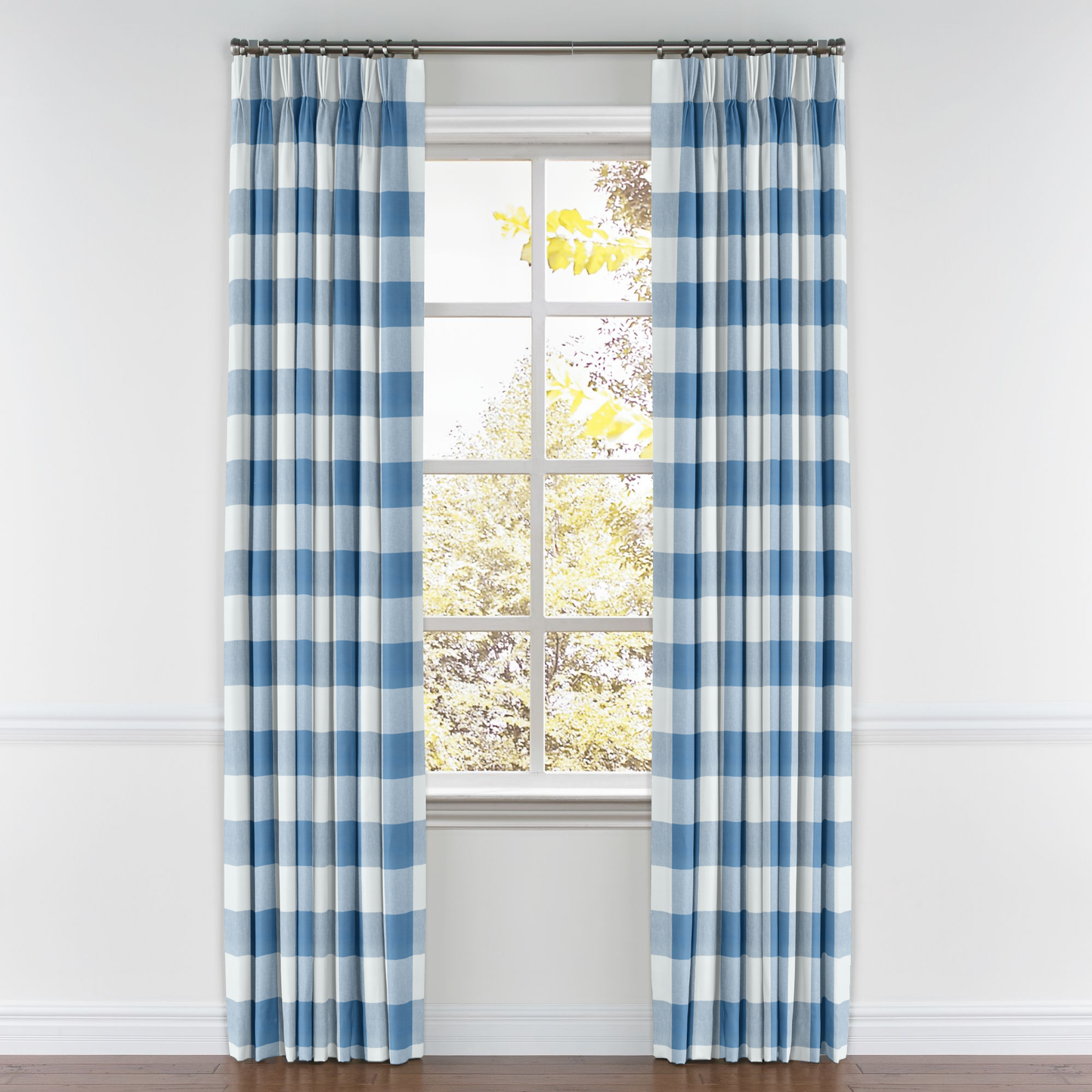 Pinch Pleat Drapery in Falmouth - Harbor