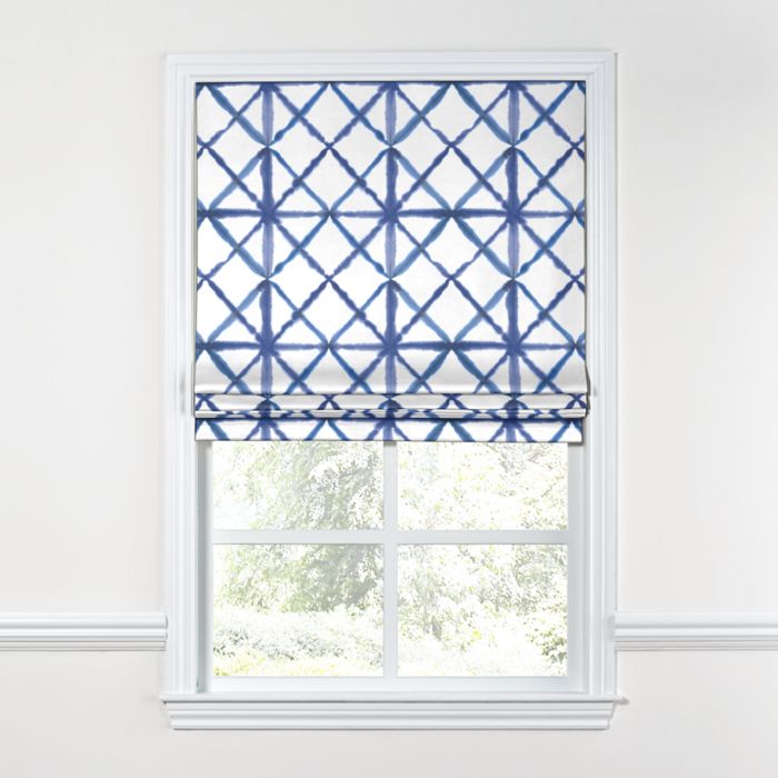 Flat Roman Shade in Pixel - Allure