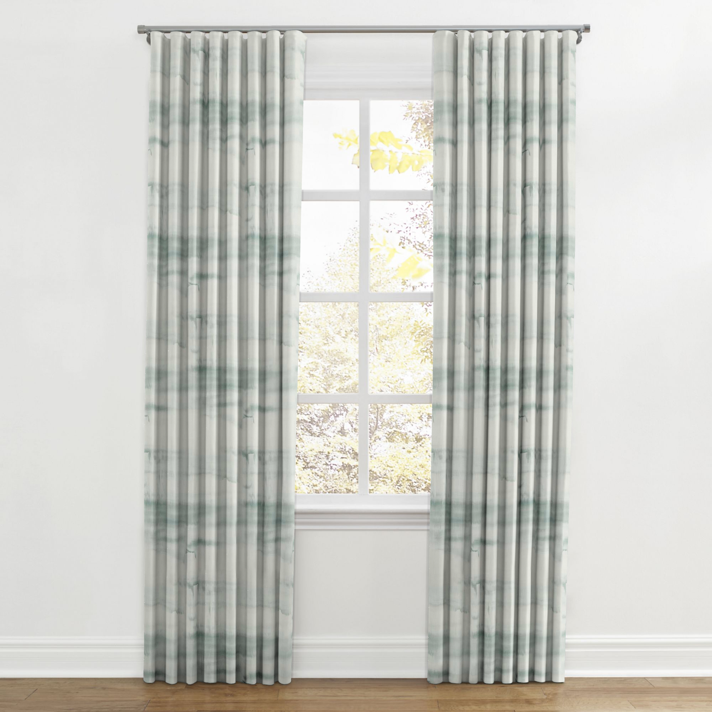 Ripplefold Drapery in Up In The Sky - Aqua