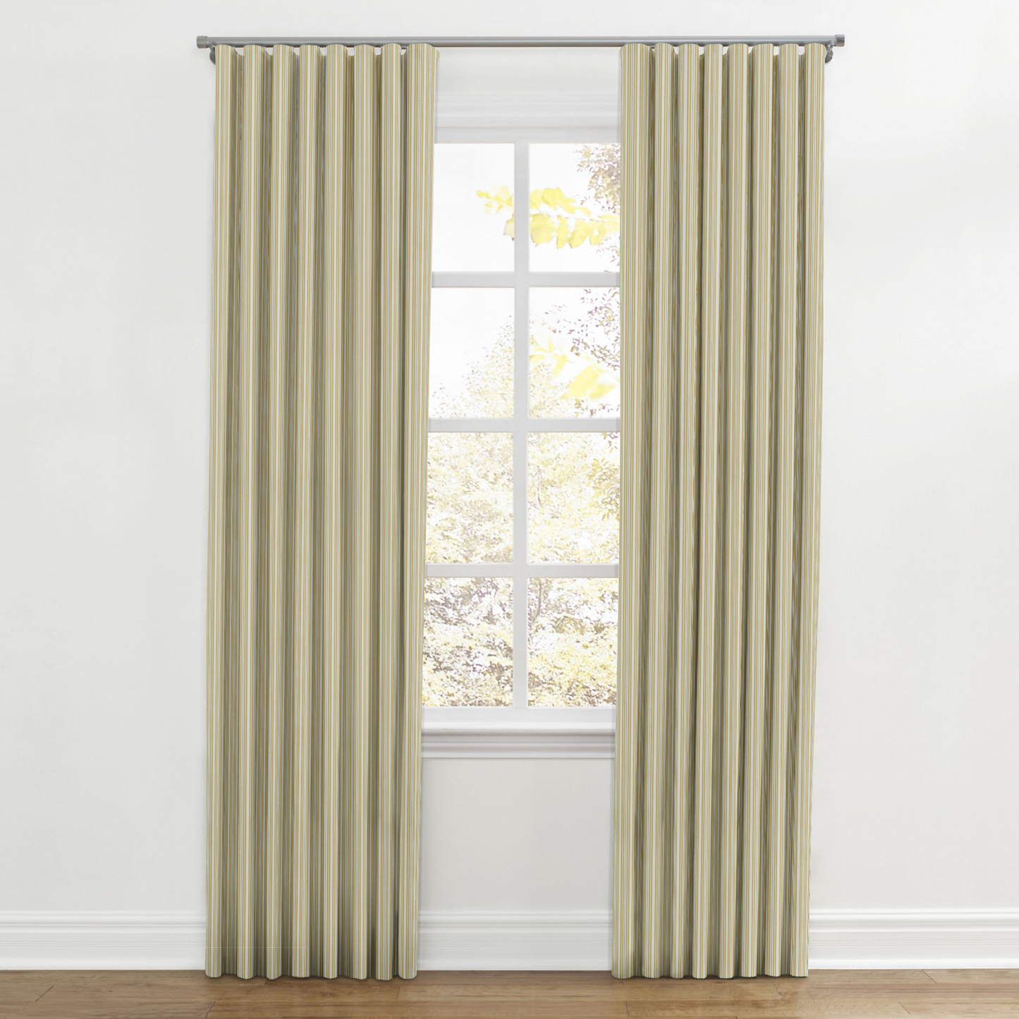 Ripplefold Drapery in Murali - Yellow