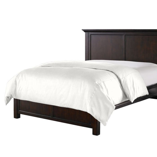 Duvet Cover in Serene Sateen - White