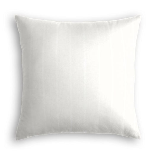 Euro Sham in Serene Sateen - White