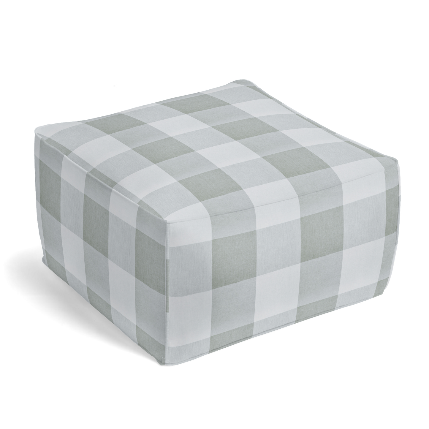 Square Pouf in Falmouth - Asphalt