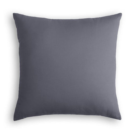 Outdoor Pillow in Sunbrella® Canvas - Charcoal