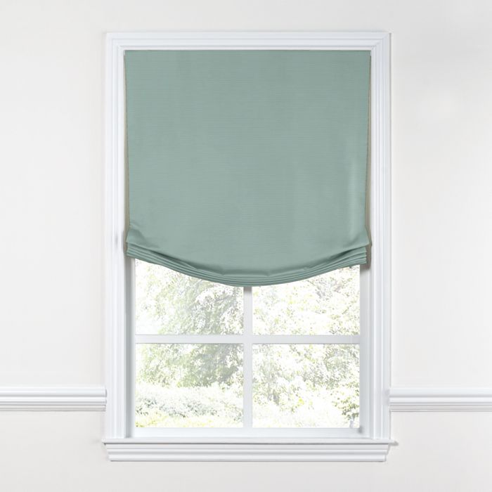 Relaxed Roman Shade in Sunbrella® Canvas - Spa
