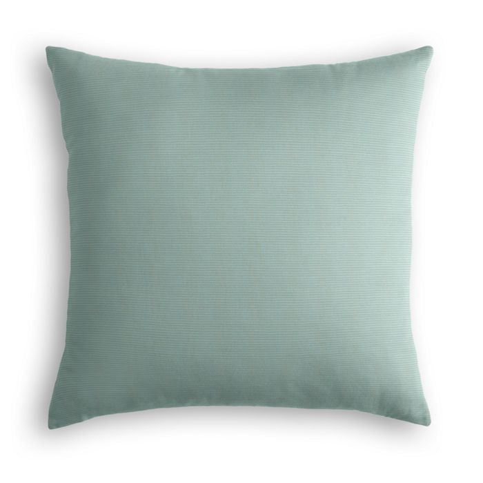 Outdoor Pillow in Sunbrella® Canvas - Spa