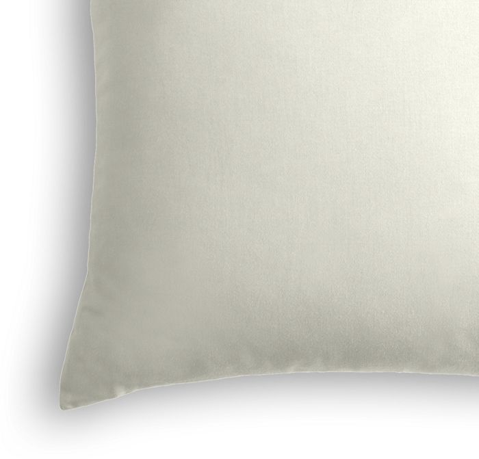Outdoor Pillow in Sunbrella® Canvas - White