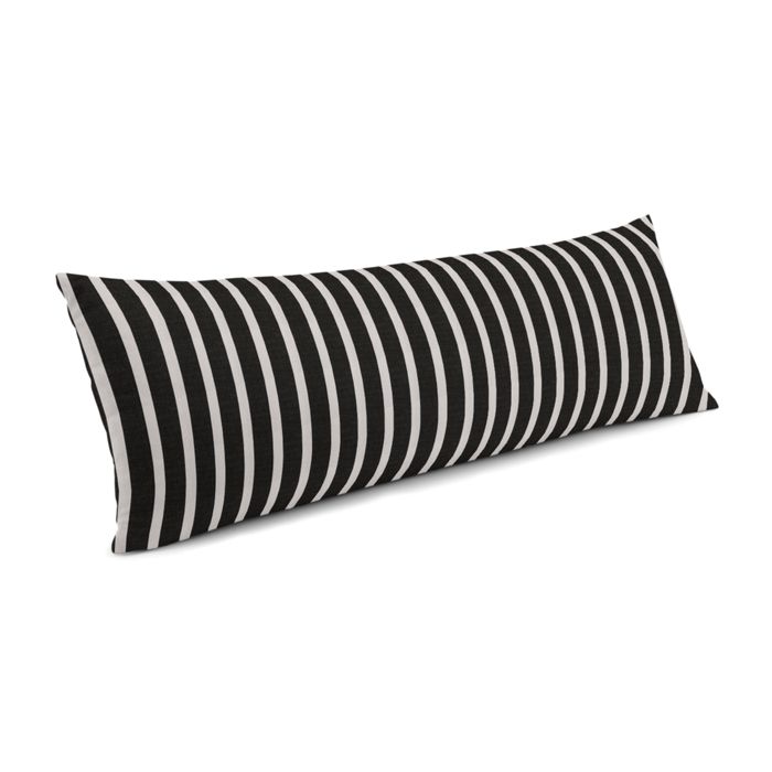 Large Lumbar Pillow in Sunbrella® Shore - Classic