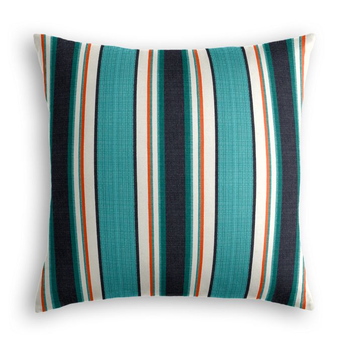 Outdoor Pillow in Sunbrella® Token - Surfside