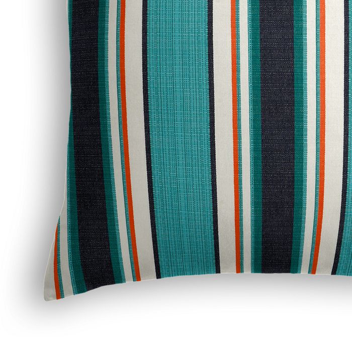 Outdoor Pillow in Sunbrella® Token - Surfside