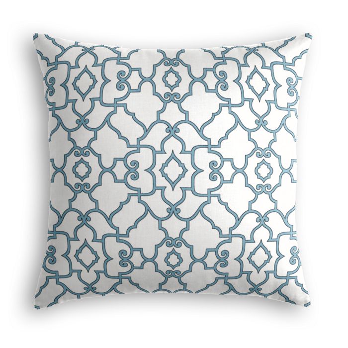 Throw Pillow in The Taj - Aquatic