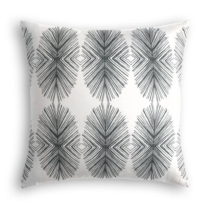Euro Sham in Twig Out - Black