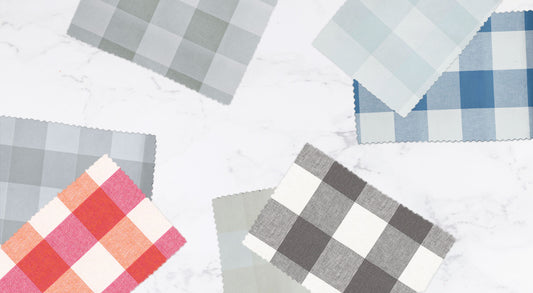 Buffalo Check Fabric Swatches | Loom Decor